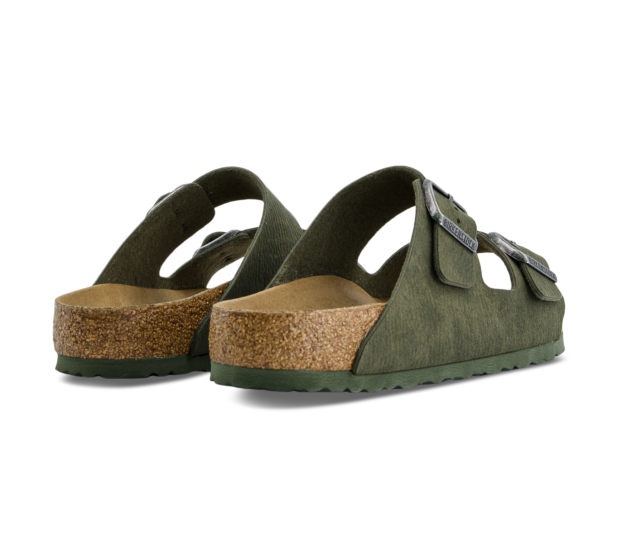Birkenstock Arizona - Offene Hausschuhe grün