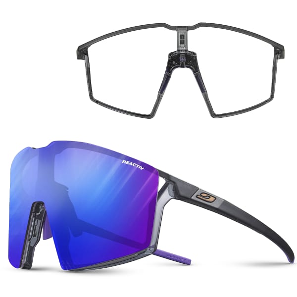 Lunette vélo JULBO EDGE BLACK/PURPLE