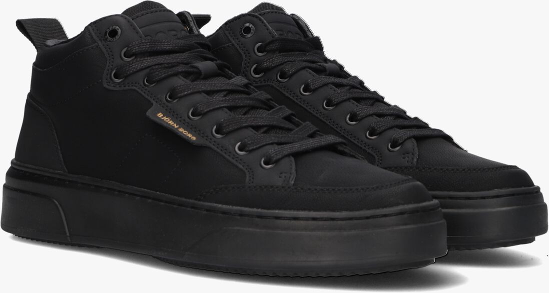 BJORN BORG zwarte bjorn borg lage sneakers t1930 mid m