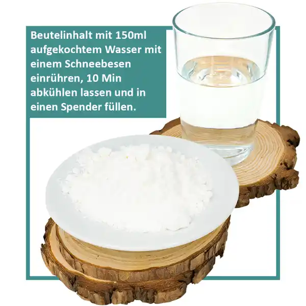 Shampoo Pulver Teebaum Rosmarin