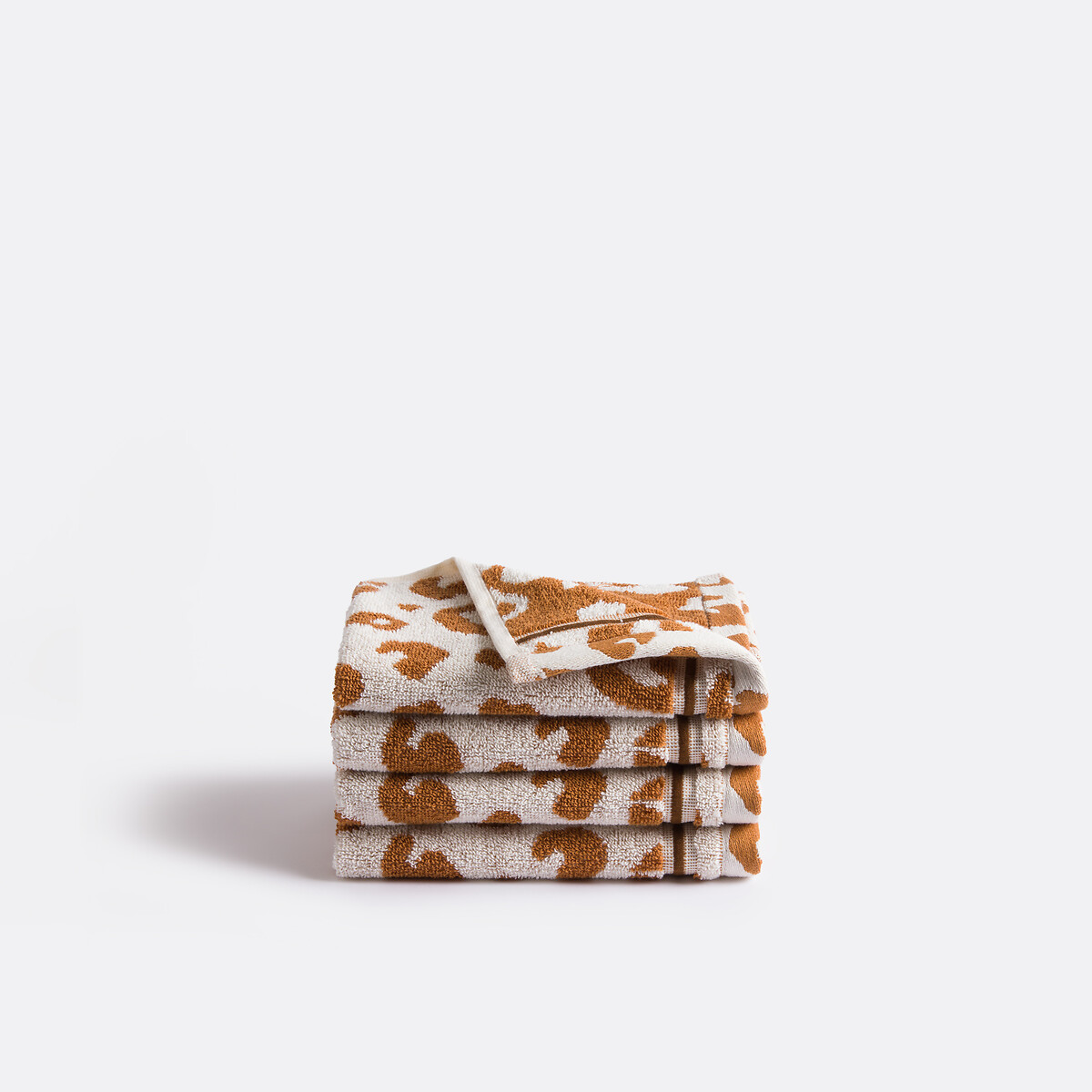 LA REDOUTE INTERIEURS<br>Conjunto de 4 toalhas de hóspedes, Zani