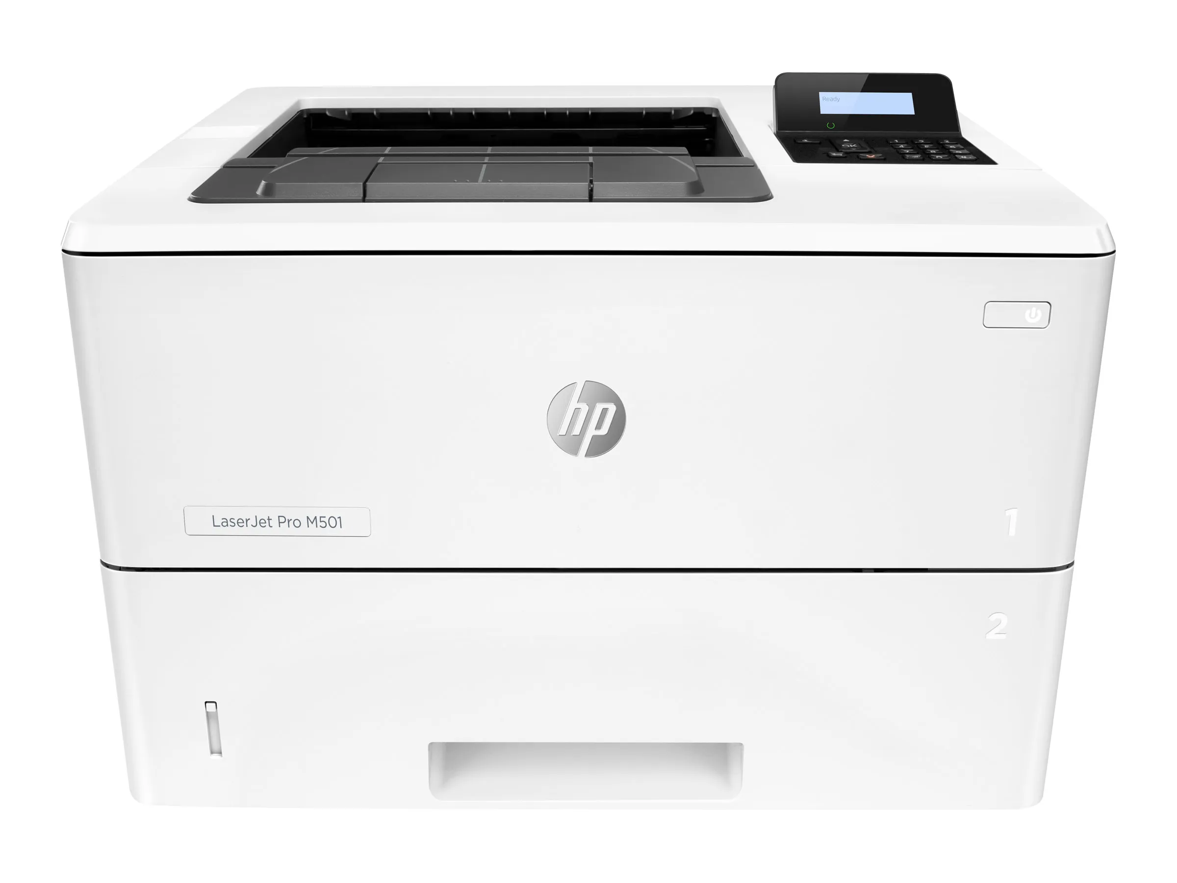 HP LaserJet Pro M501dn - Printer - S/H - Duplex - laser - A4/Legal - 4800 x 600 dpi - op til 43 spm - kapacitet: 650 ark - USB 2.0, Gigabit LAN, USB 2.0 vært