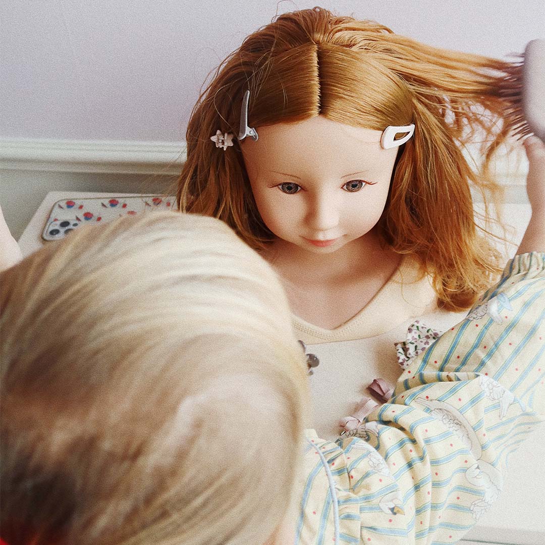 Konges sløjd styling pop met haaraccessoires