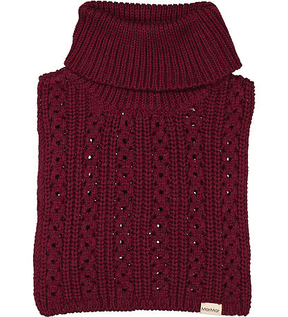 MarMar Halsedisse - Strik - Arna - Deep Ruby m. hulm?nster