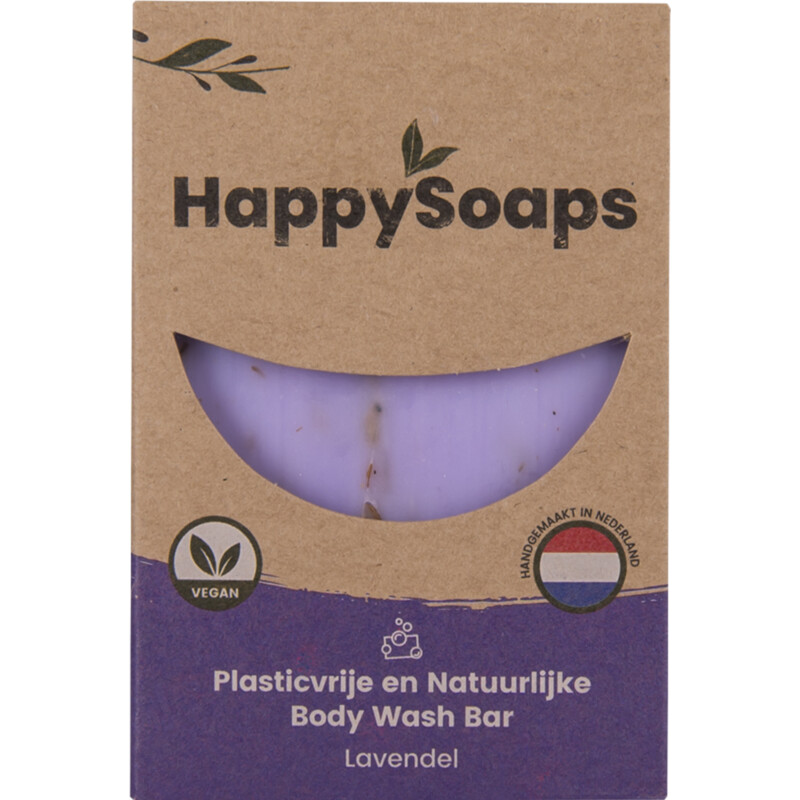 HappySoaps Happy body bar lavendel
