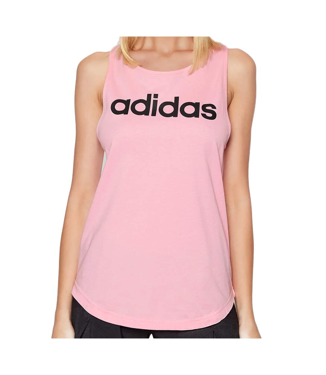 Débardeurs Rose Femme Adidas Lin