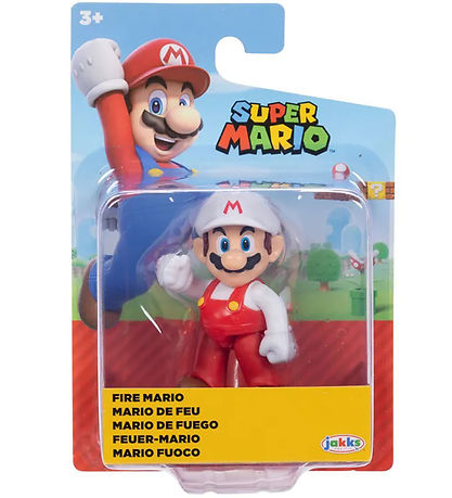 Super Mario Figur - 6 cm - vier Mario