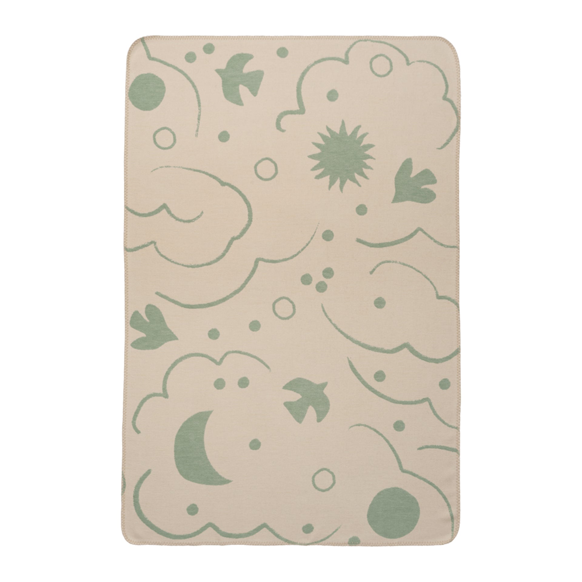 Ferm Living Skye Plaid - Tea Green / Parchment