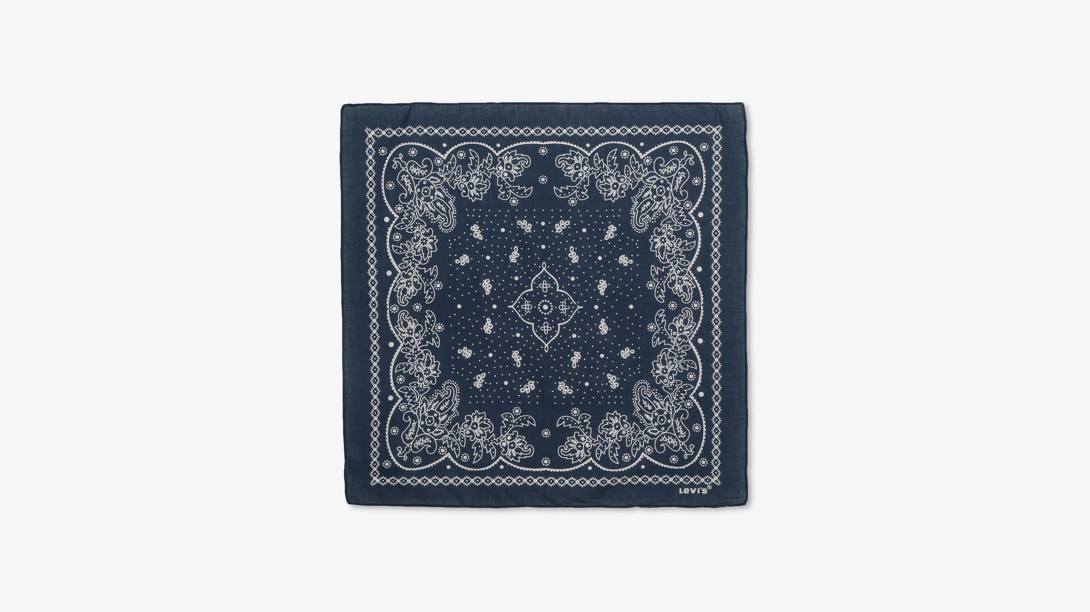 Bandana Paisley - Navy Blue - Bleu