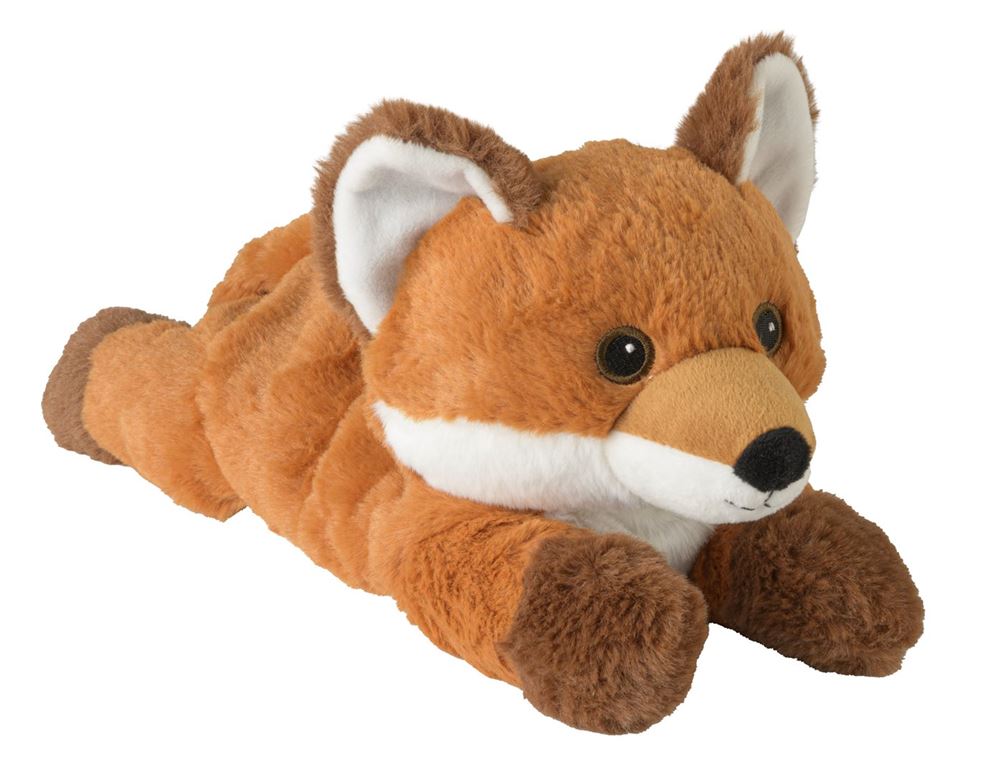 WARMIES Wärme-Stofftier<br>1 Stück, liegender Fuchs Lavendel-Füllung