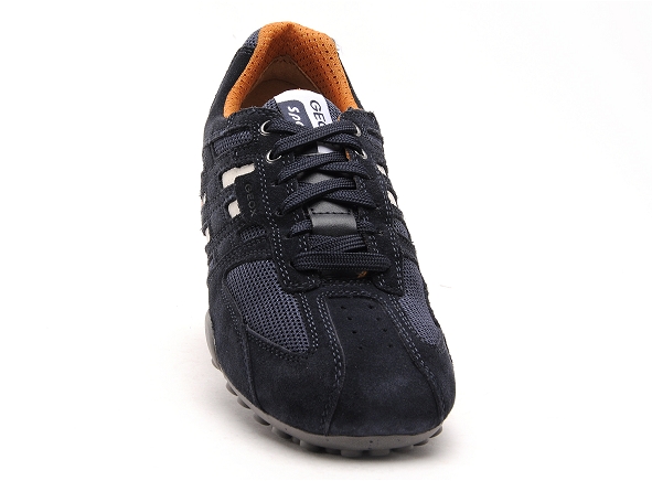 Geox basses homme u4207k uomo snake bleu