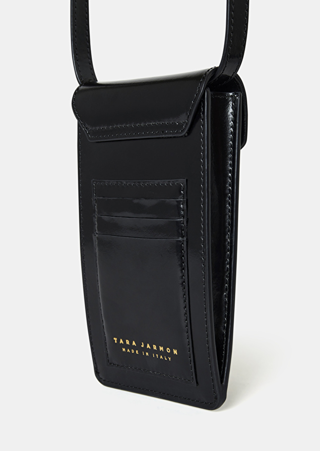 Pochette 8 Bisnoire en cuir