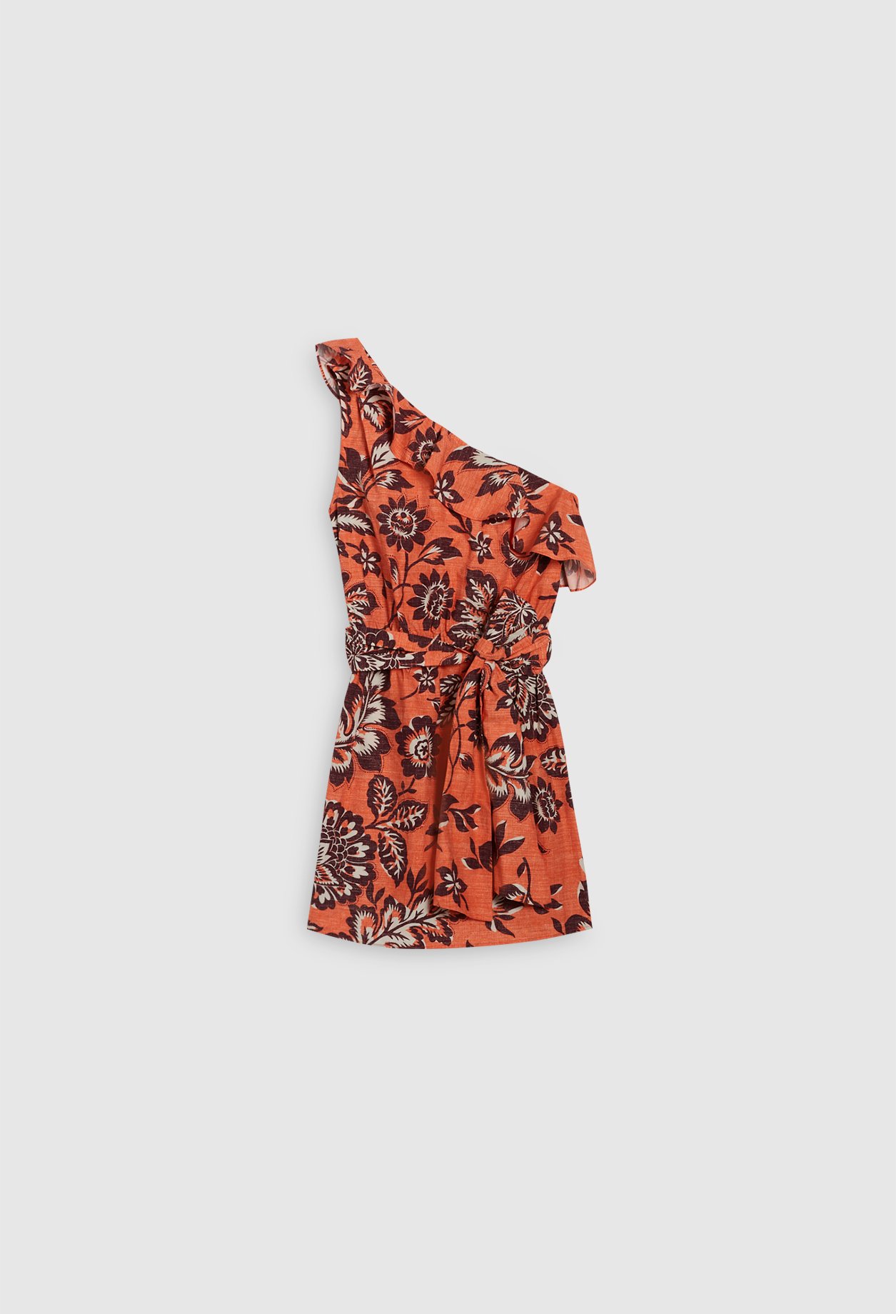 Robe courte imprimee