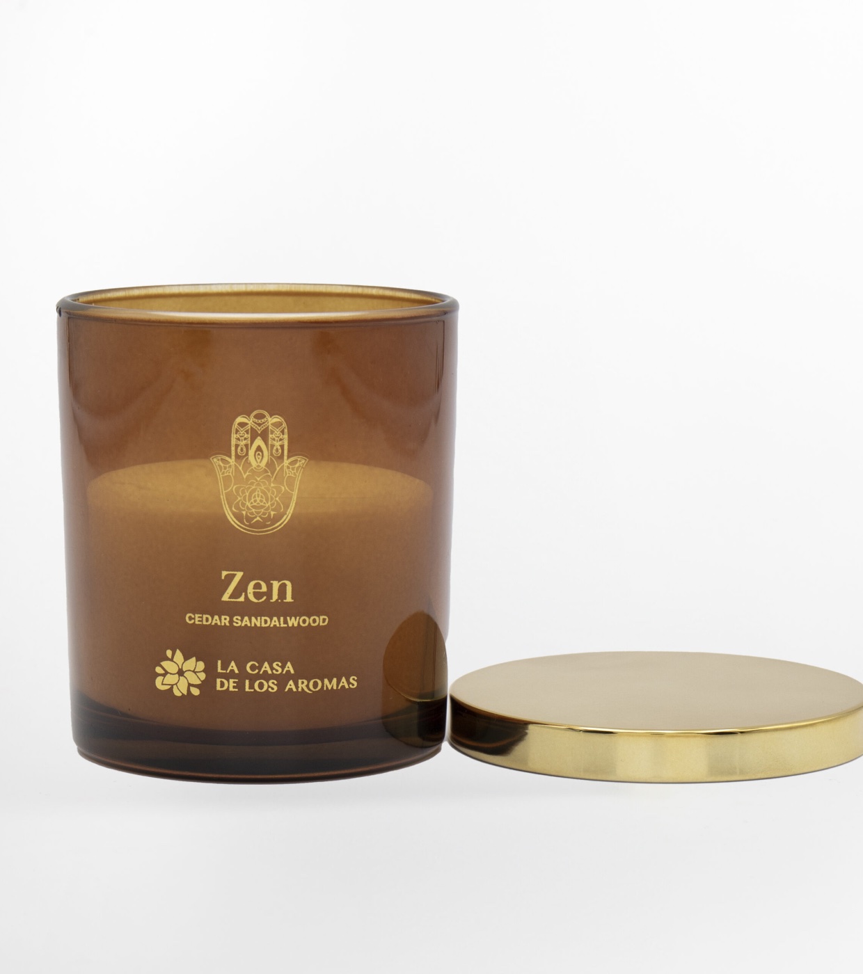 La Casa de los Aromas - Zen Vela Perfumada - Cedar Sandalwood