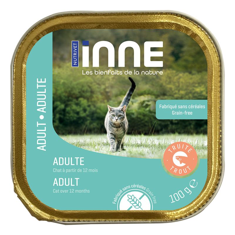 Nutrivet Inne Adult truite pour chat