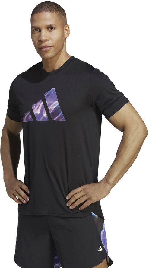 adidas Designed for Movement HIIT Training T-shirt Sort