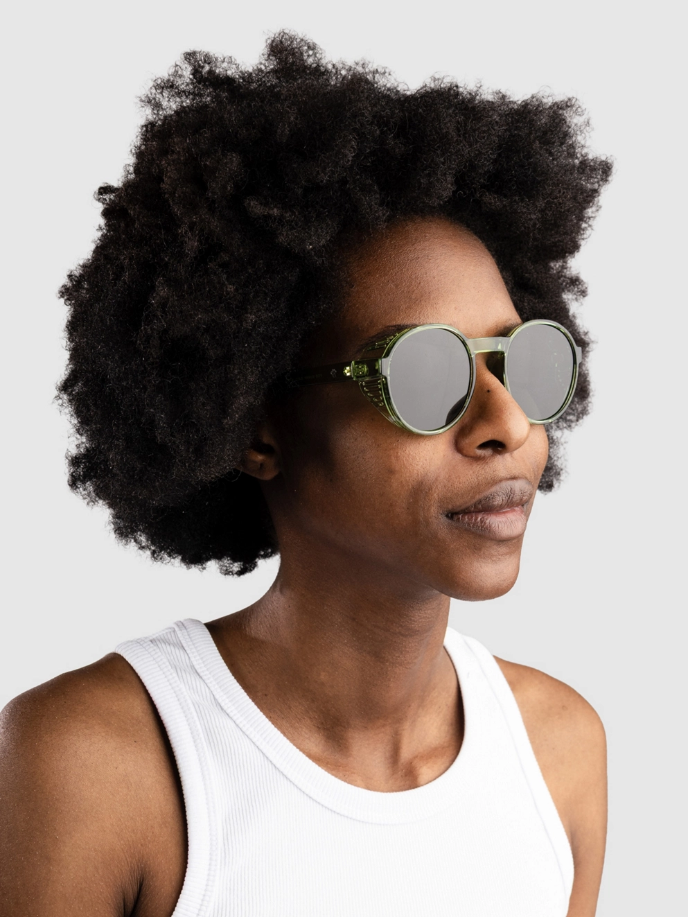 CHPO Rille Forest Green Sunglasses green
