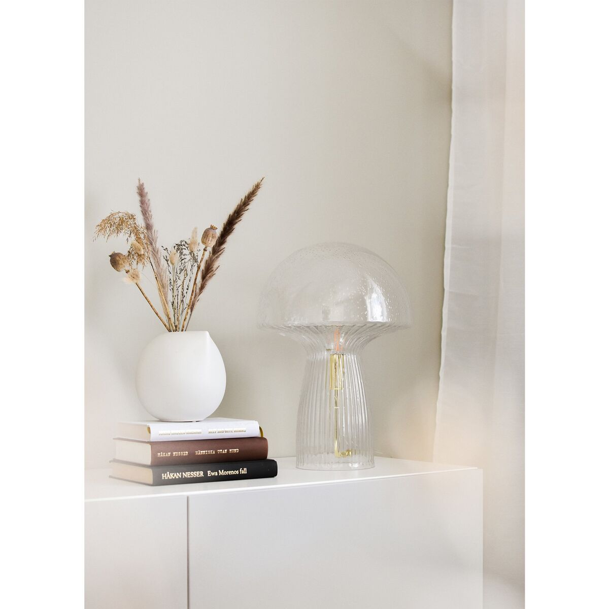 Fungo Special Edition bordlampe klar, 30 cm