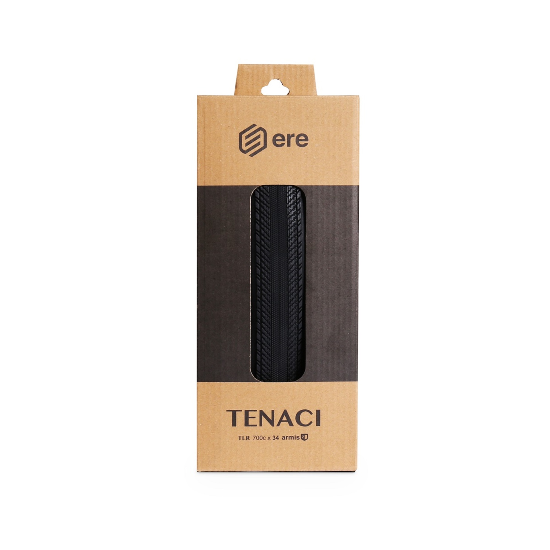 Ere Research Tenaci TLR 220 TPI Gravelband Zwart/Skinwall