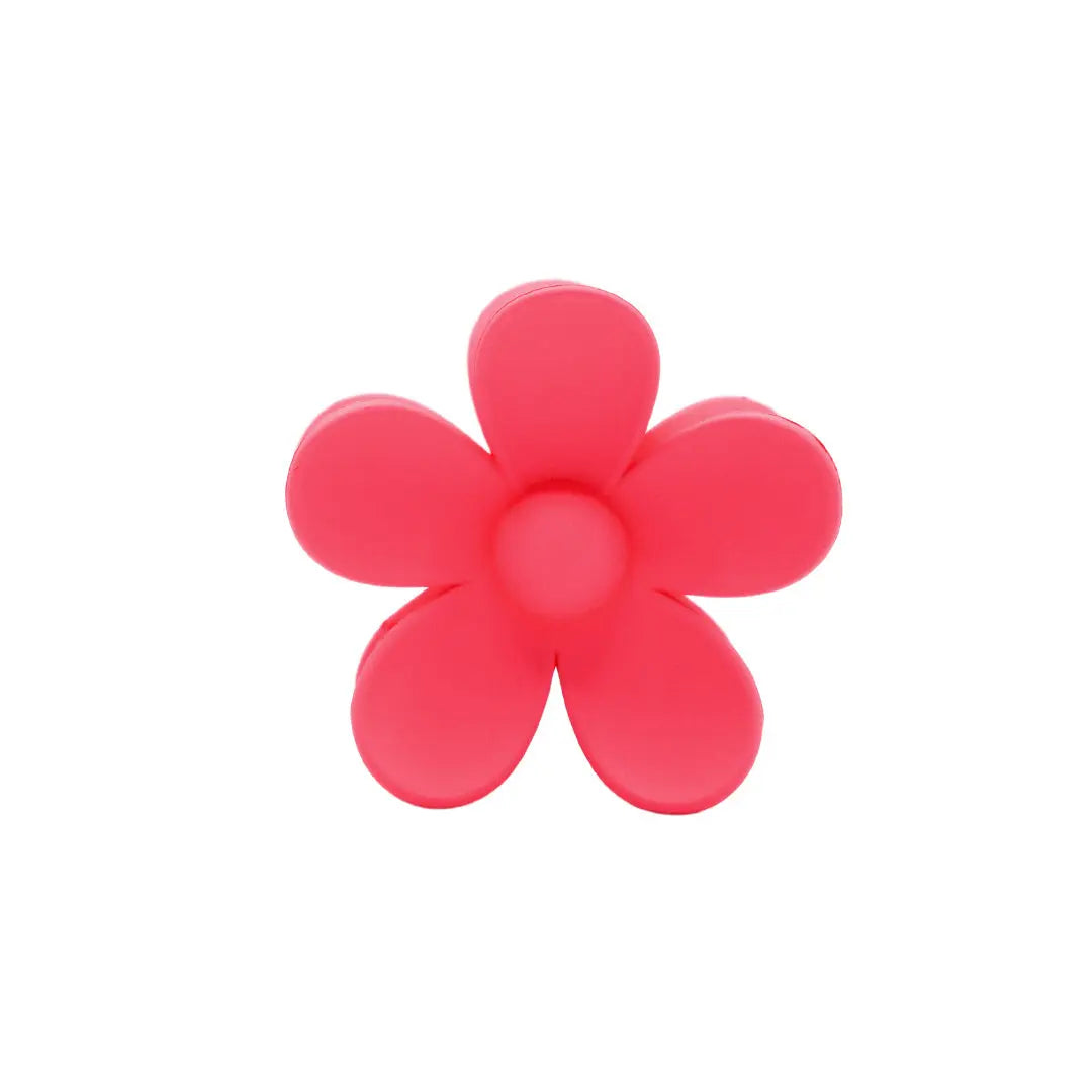 Flower Hair Clip Pink