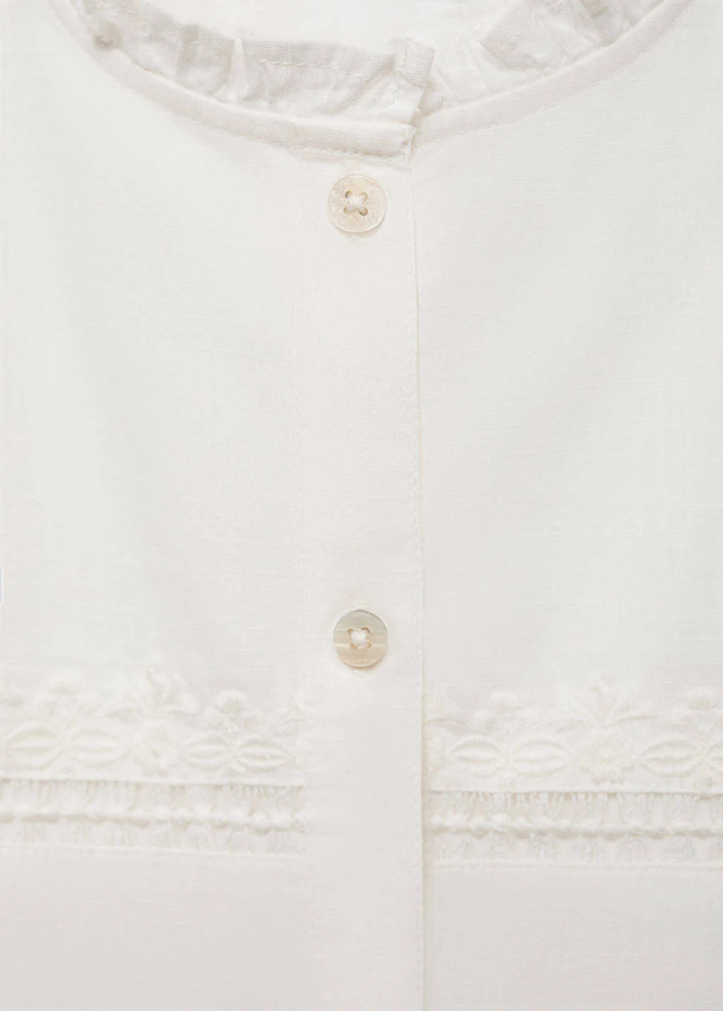 Mango Kids blouse wit