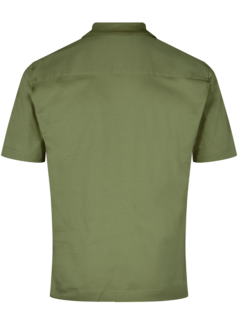 MOS MOSH CHEMISE MANCHES COURTES HOMME MARCO KAKI