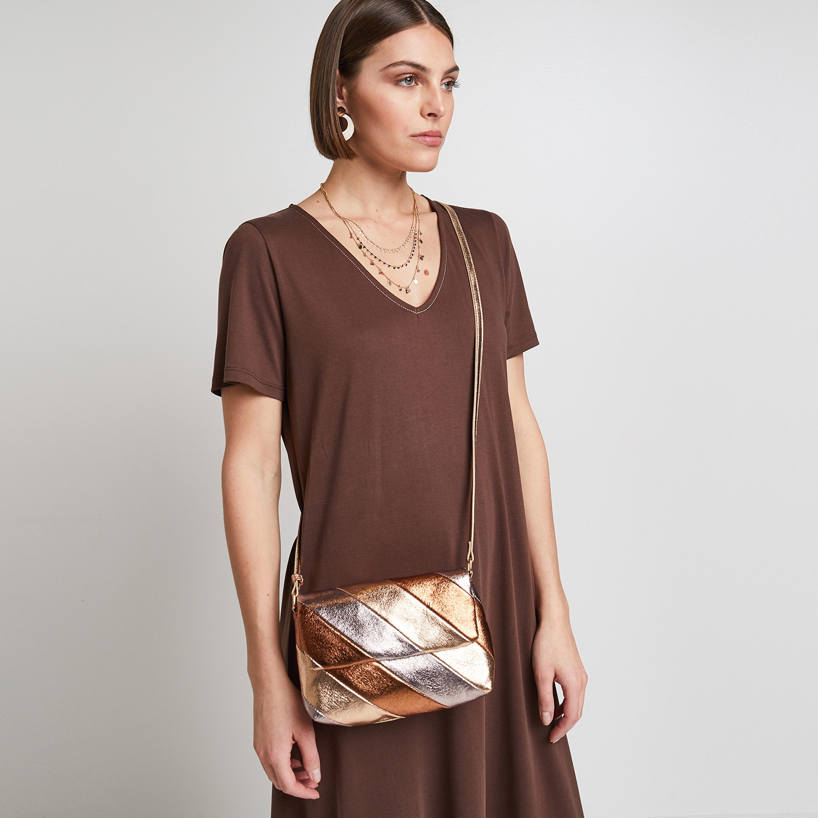 Sac irisé femme - BRONZE