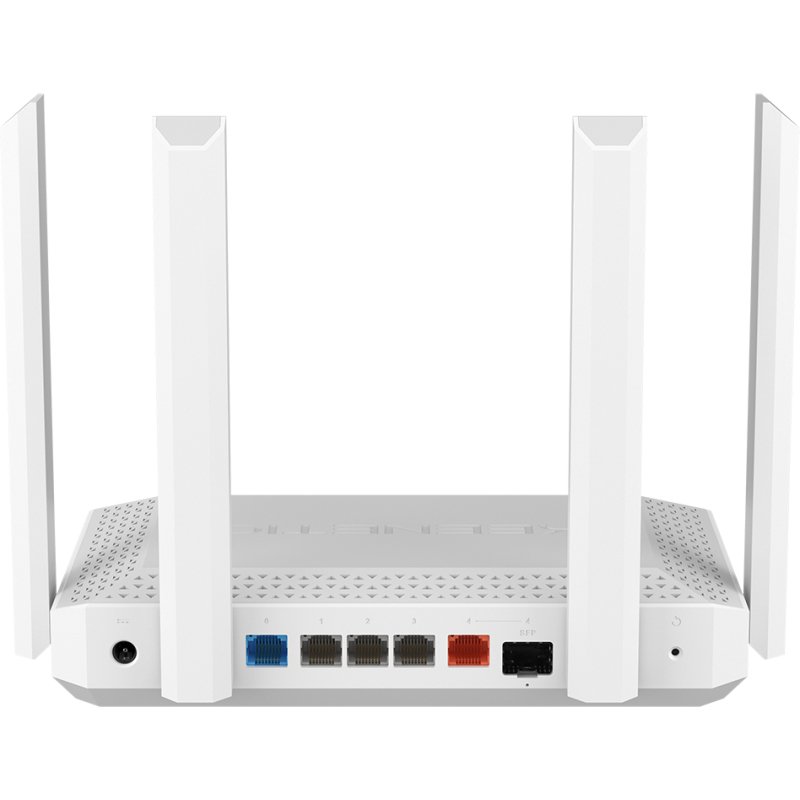 Keenetic Hero (KN-1012) Routeur multi-Gigabit Wi-Fi 6 maillé AX3000 avec un commutateur intelligent 4 ports Gigabit et 1 port 2.5 Gigabit, port combo SFP, ports USB 2.0 et 3.0
