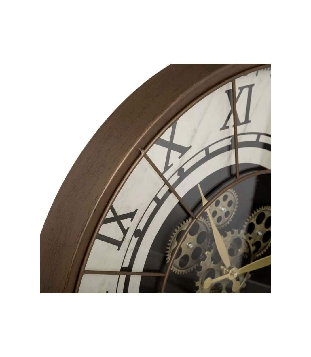 Horloge Murale Vintage Stella 57cm Naturel