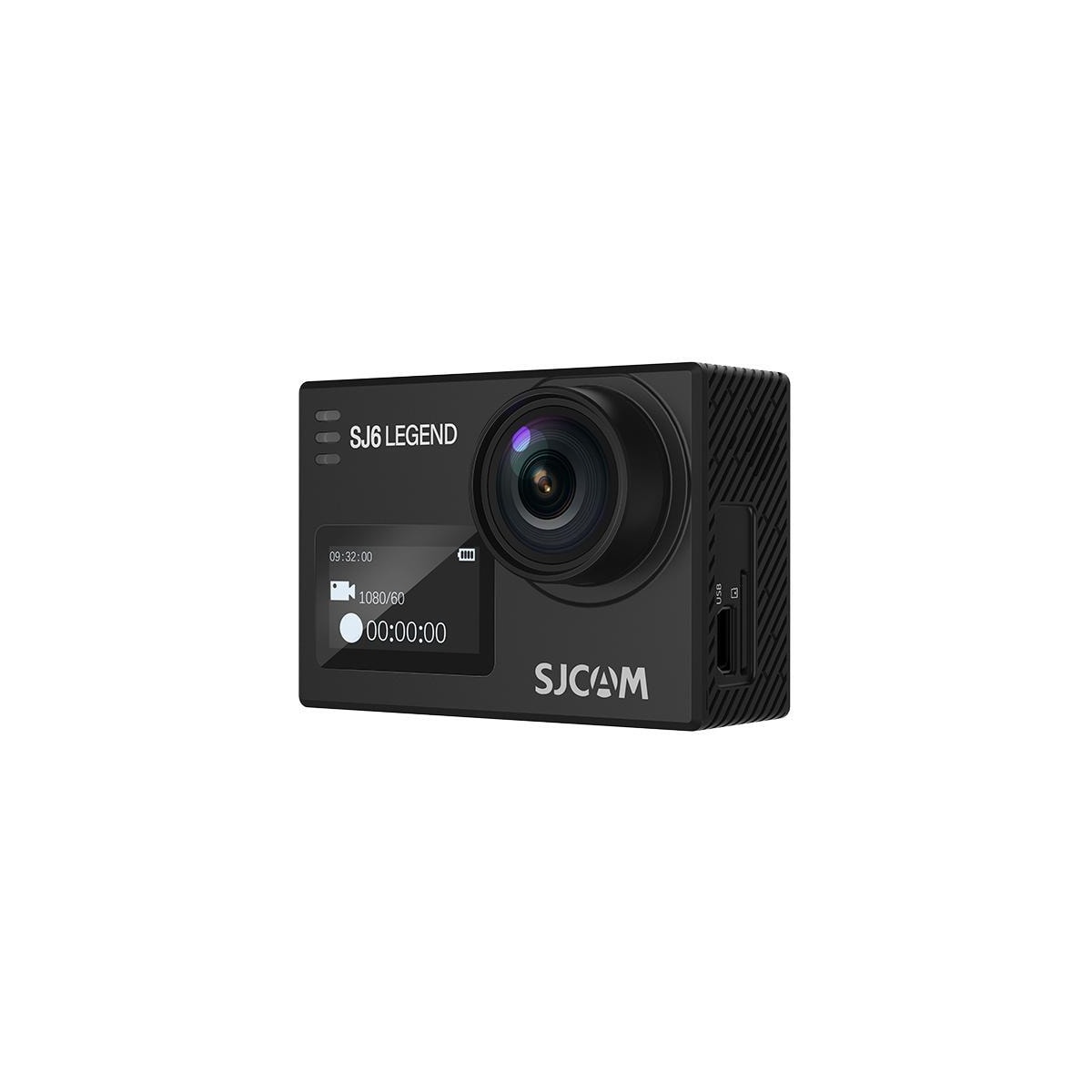 SJCAM SJ6LEGEND 4K 24fps actionkamera, 3-akset stabilisering, vanntett, berøringsskjerm, Wifi tilkoblet.