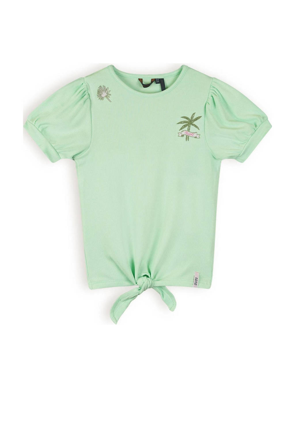 NONO T-shirt Komy lichtgroen