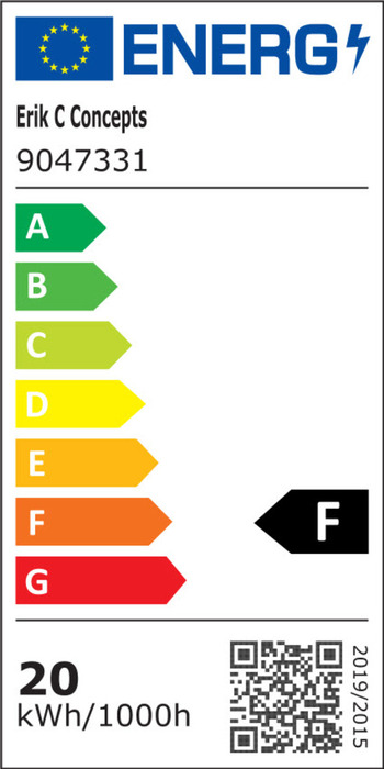 Projektør inkl. 20 W LED-pære sort