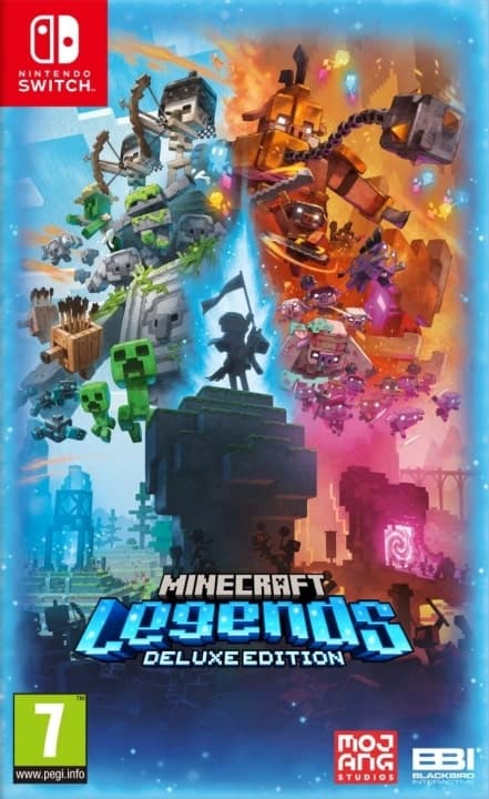 Minecraft Legends - Deluxe Edition (UK, SE, DK, FI) - Nintendo Switch (brukt)