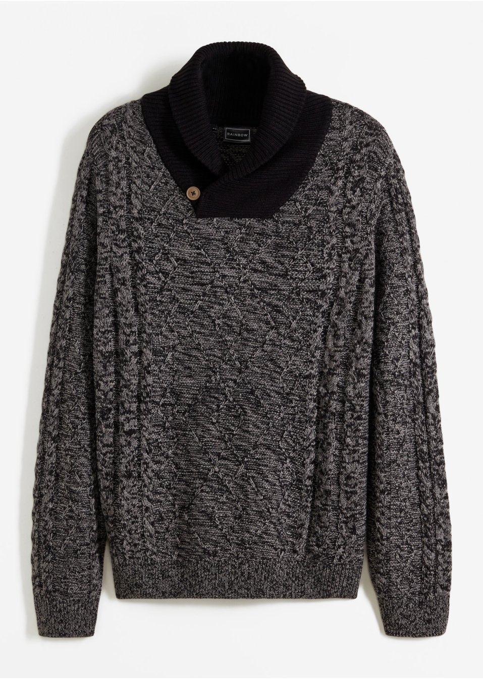 Pull à col châle