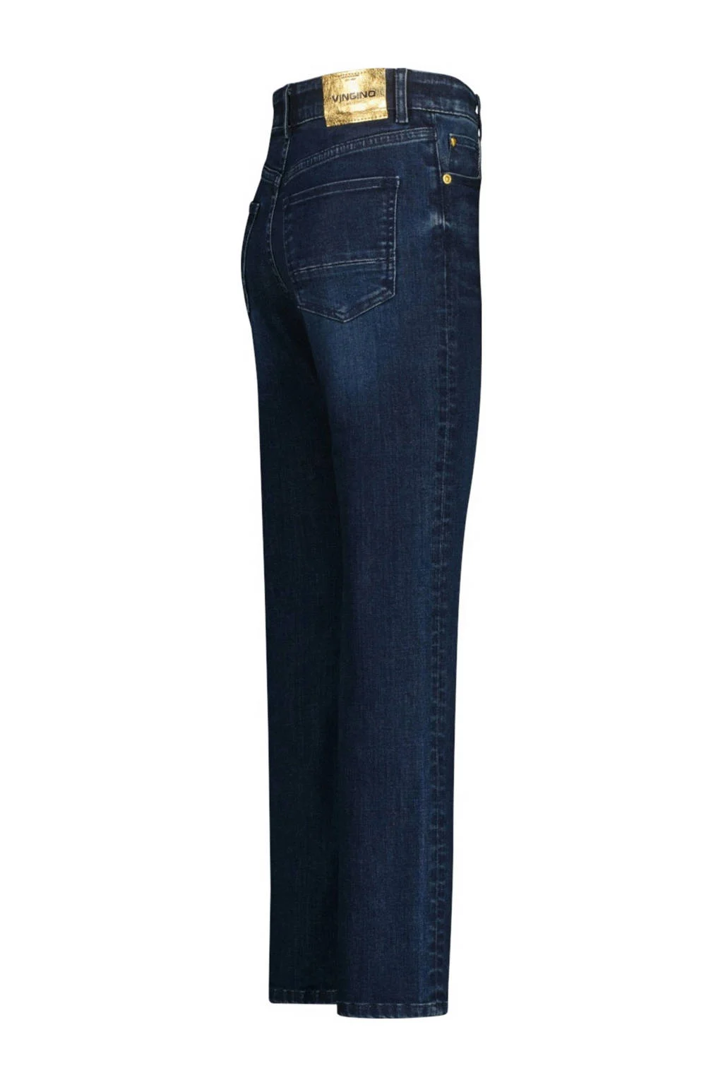 Vingino straight leg jeans dark blue denim