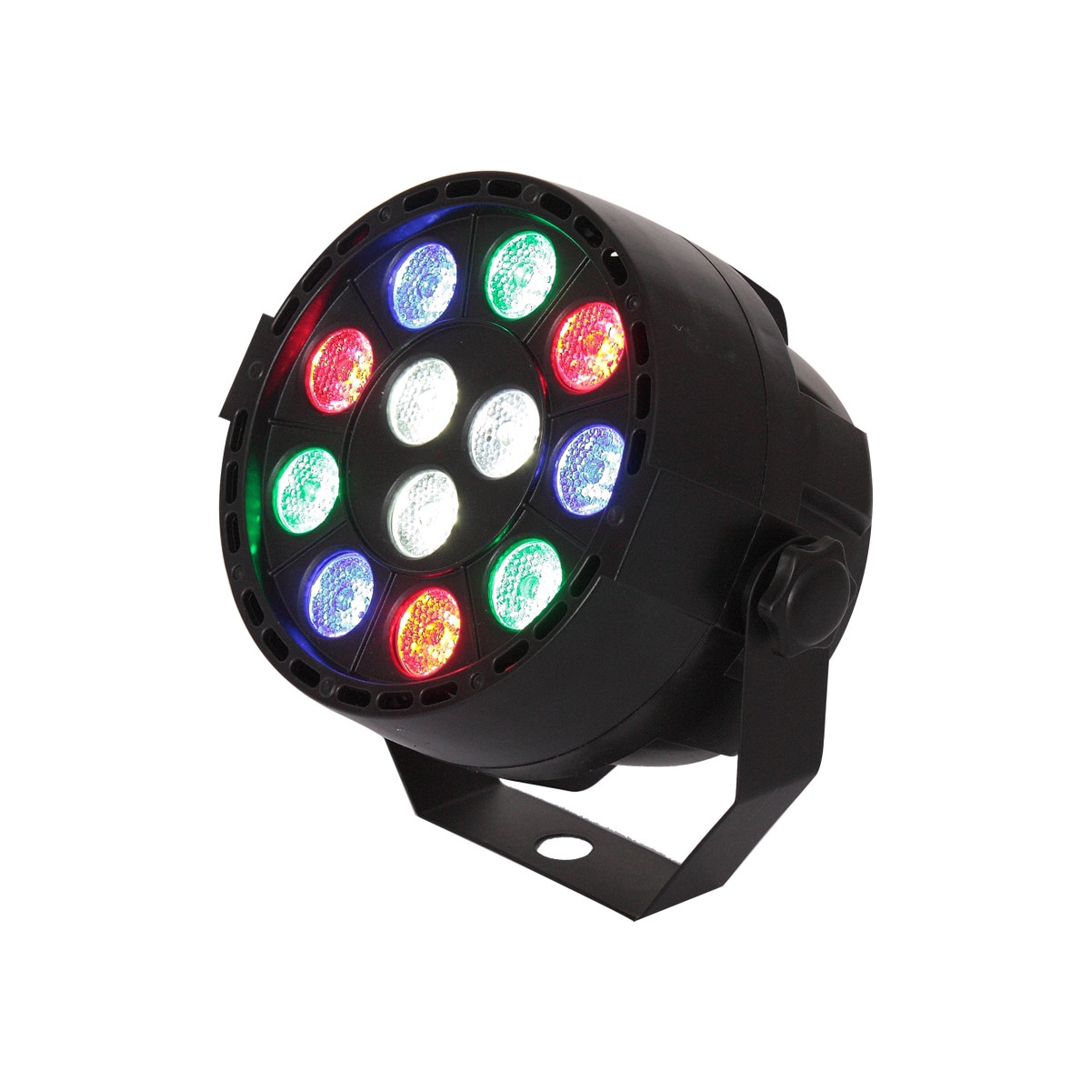 Ibiza LED PAR lampe 12 x 1W RGBW