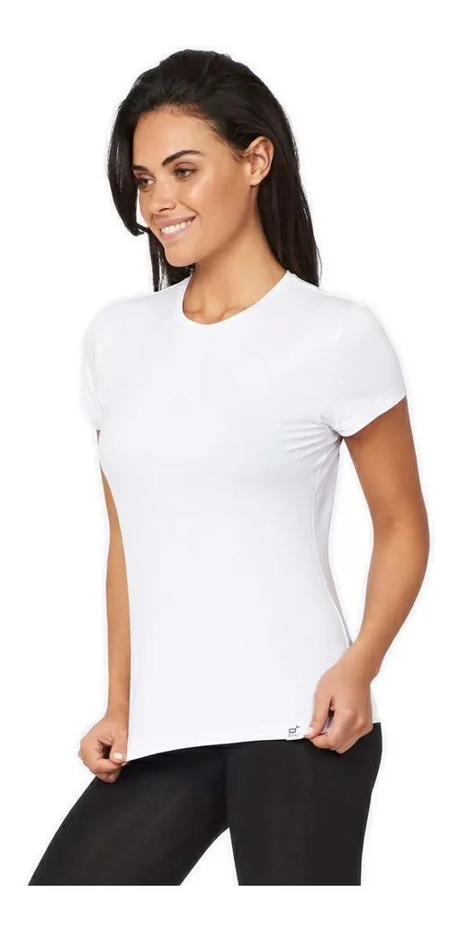 Boody Women's Crew Neck T-Shirt, hvid
