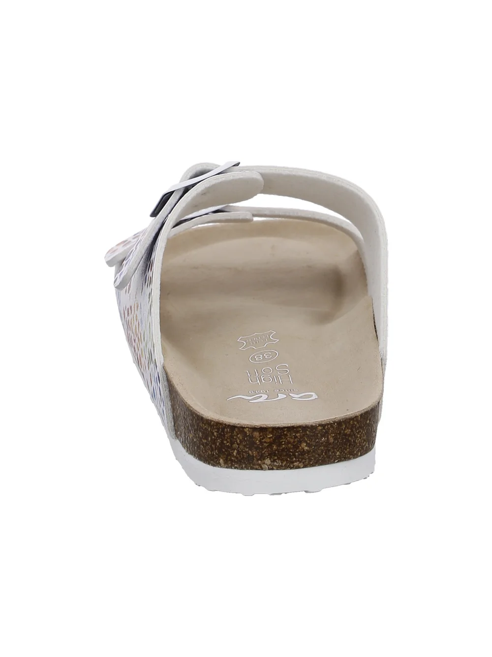 Pantolette Maui weiß multi