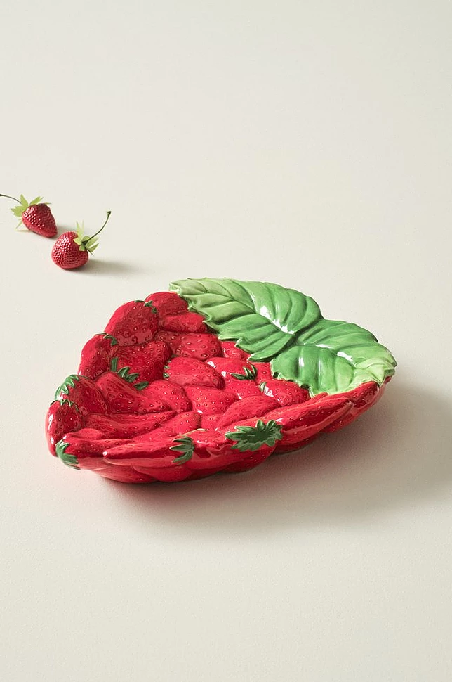 STRAWBERRY serveringsfat, diameter 30 cm