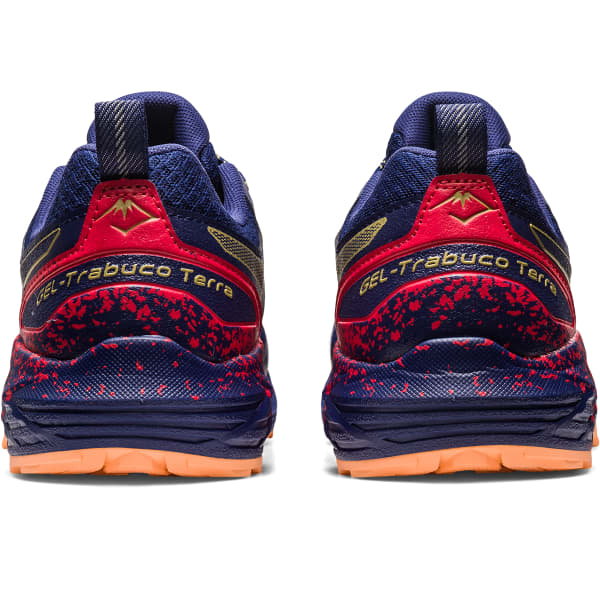 Chaussure trail ASICS GEL-TRABUCO TERRA INDIGO BLUE/OLIVE OIL