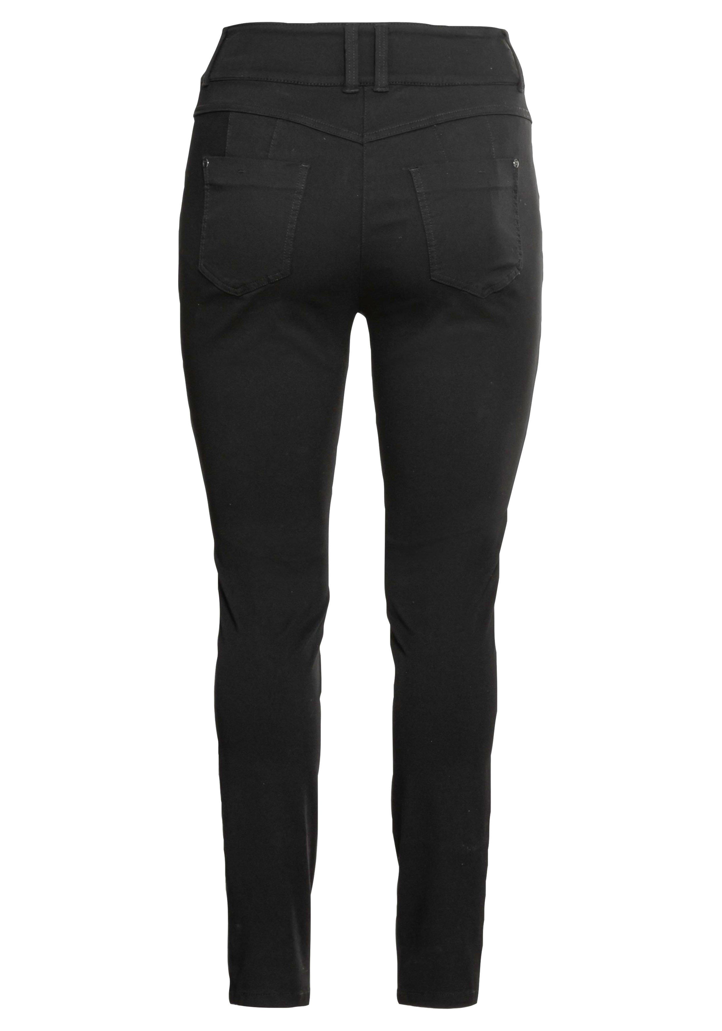 Skinny Hose mit High-Waist-Bund, superelastisch