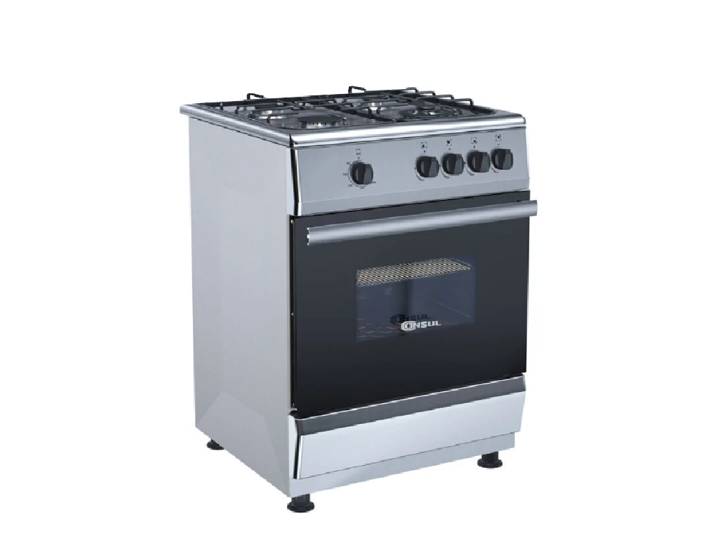 FOGÃO A GÁS NATURAL CONSUL MYTO F65 X 64LT INOX