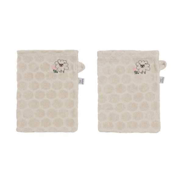 Bebe-Jou Tiny Sheep Washand - 2 stuks
