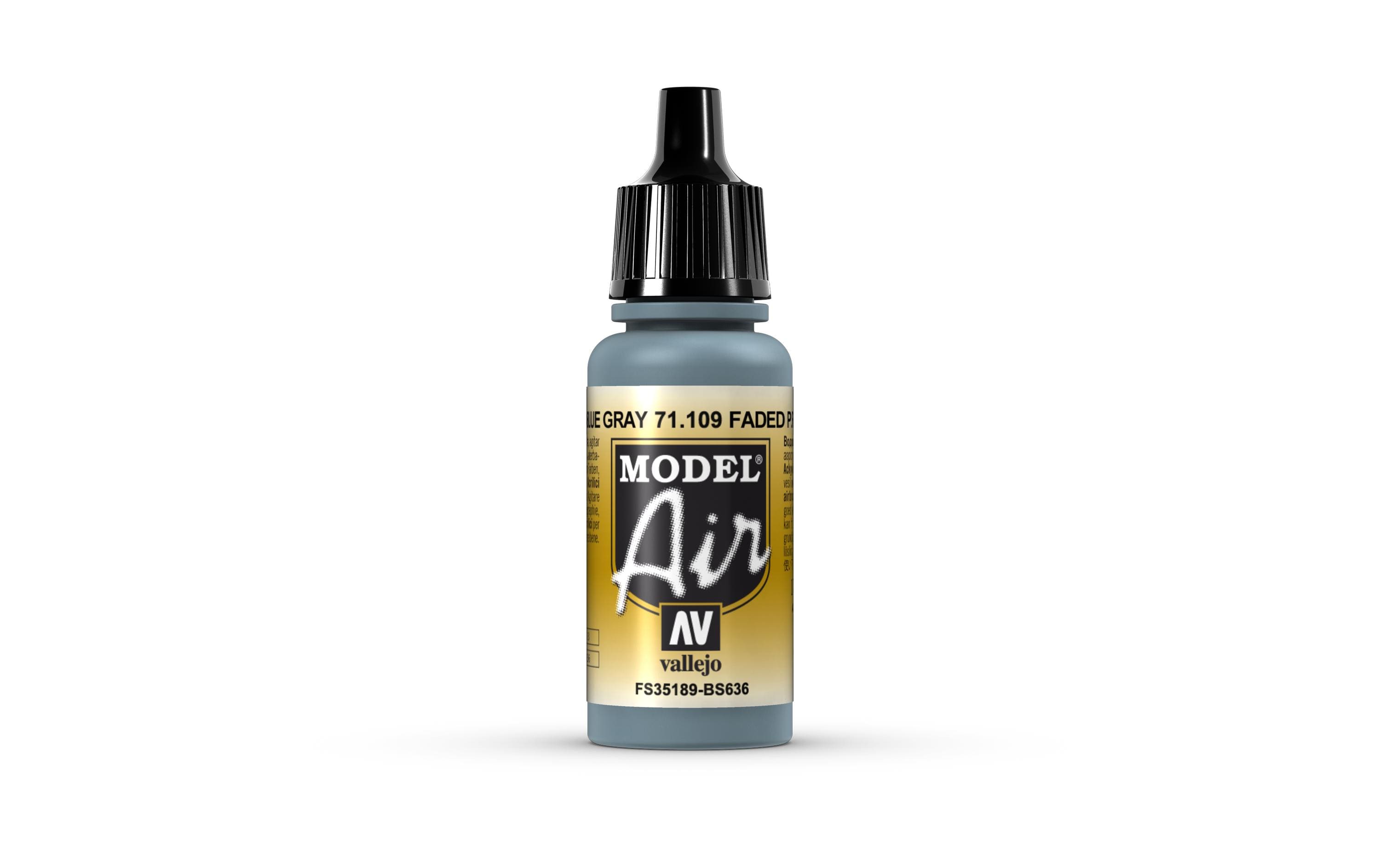 Airbrushfarbe Faded P.R.U Blau 17 mlAcryl Model Air Color für Airbrush