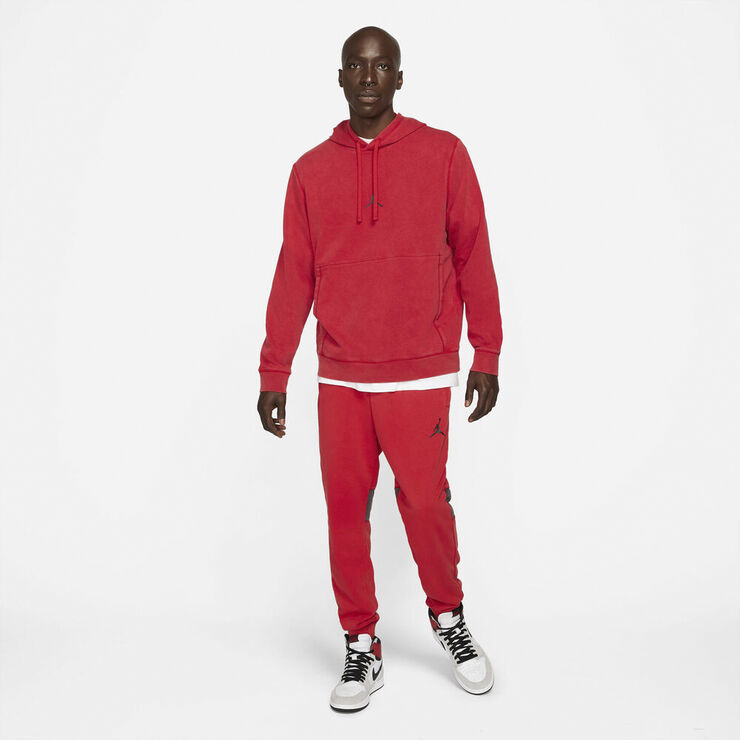Nike Jordan Dri Fit Air Fleece Haettetroje Rød