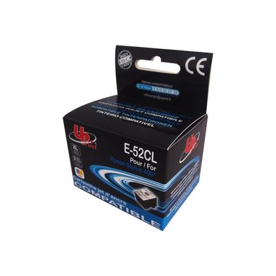 Cartouche compatible Epson T0520 Boulier - cyan, magenta, jaune - Uprint