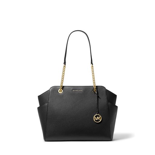 Michael Kors Jacquelyn Skuldertaske, Sort