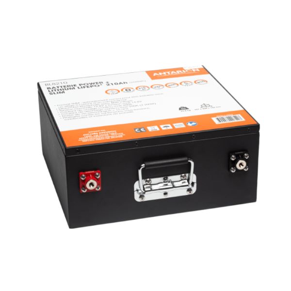 Batterie Lithium 12V POWER + 310AH sous siège avec chauffage