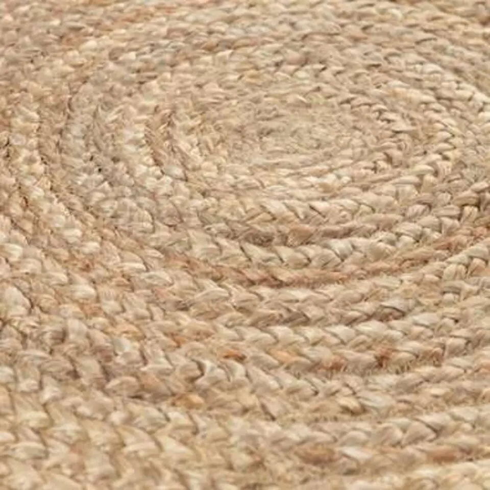 EVA Interior Vloerkleed Jute Rond - Naturel - 240 Ø (L)