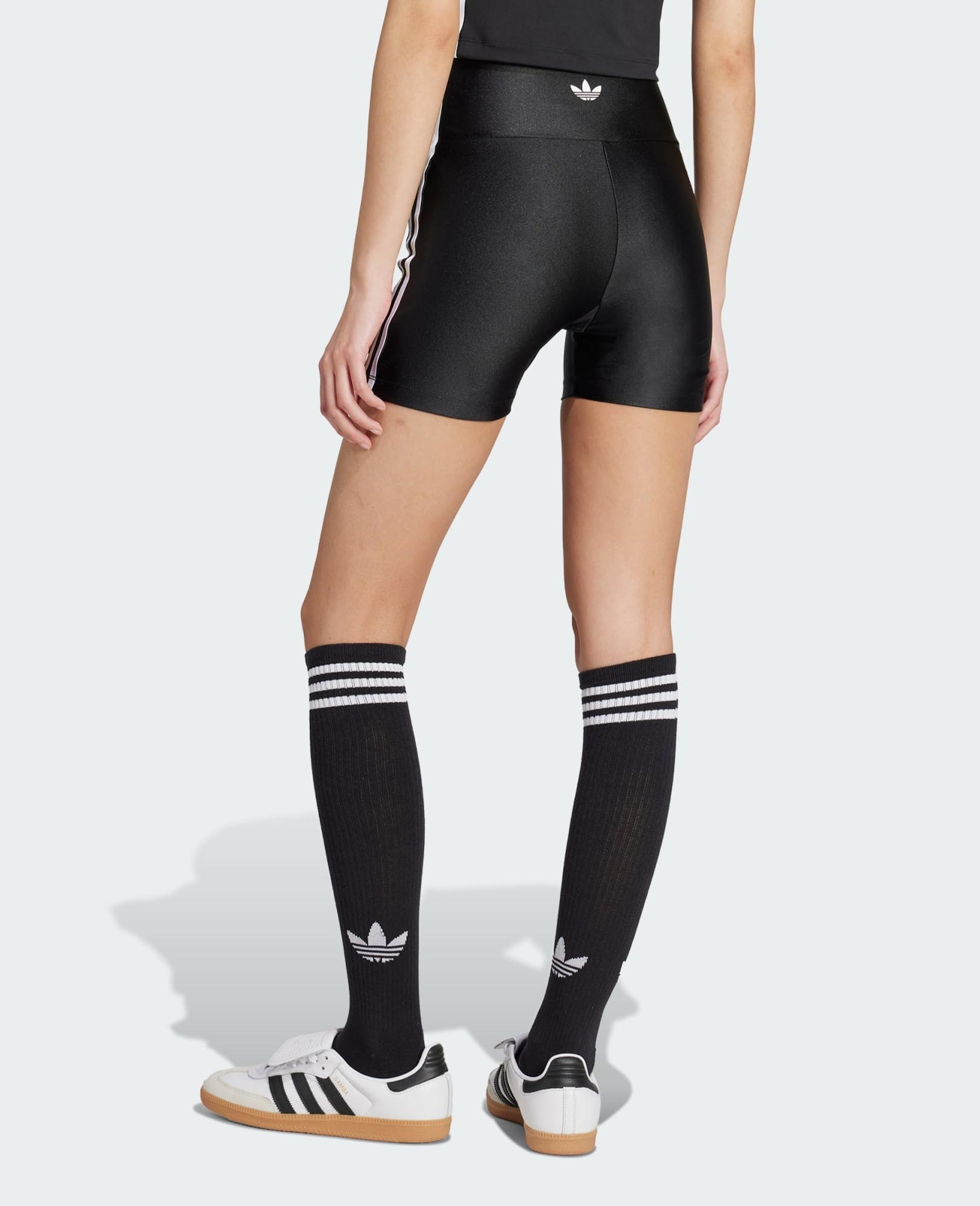 Adicolor 3-Stripes Booty Shorts Dame Black/White
